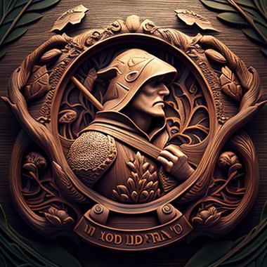 3D model Robin Hood The Legend of Sherwood game (STL)
